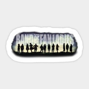 Band of Fan Ladies - Normandy Sticker